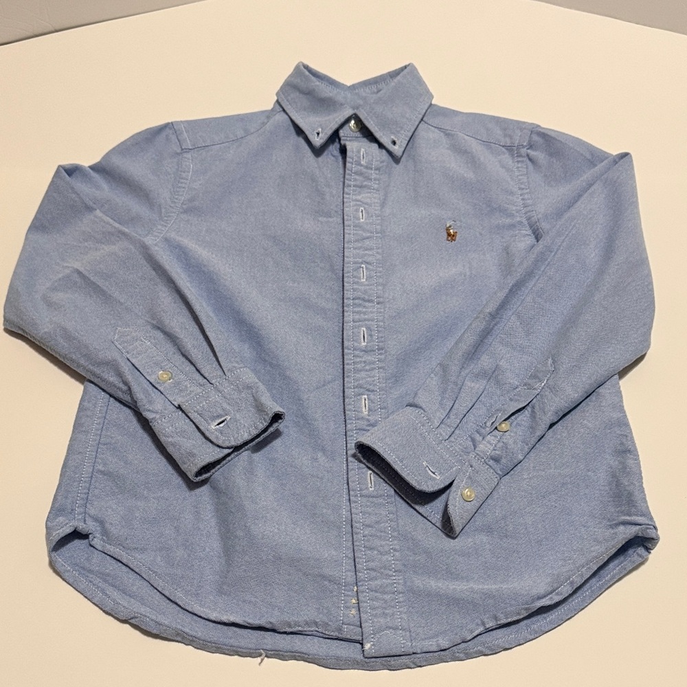 Kids Polo by Ralph Lauren Light Blue Casual Button Down Shirt